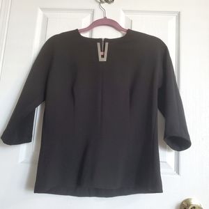 Sandra Angellozzi peplum top